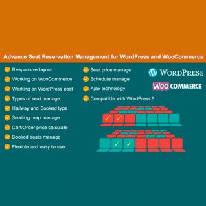 Advance Seat Reservation Management for WooCommerce