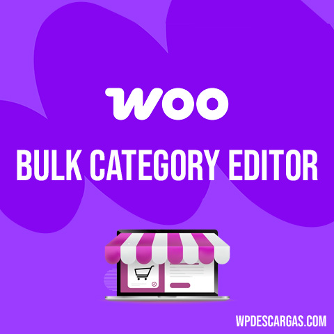 Bulk Category Editor for WooCommerce