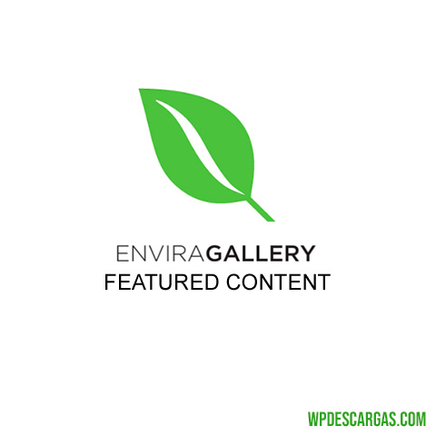 Envira Gallery Featured Content