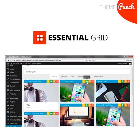 Essential Grid WordPress Gallery Plugin