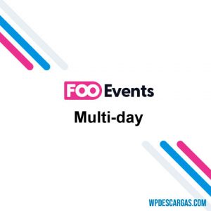 FooEvents Multi-day