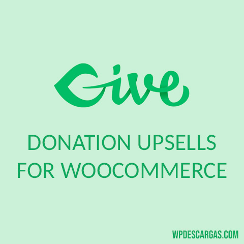 GiveWP Donation Upsells for WooCommerce