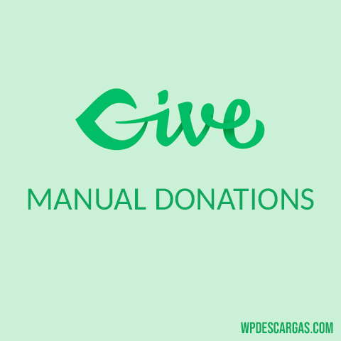 GiveWP Manual Donations