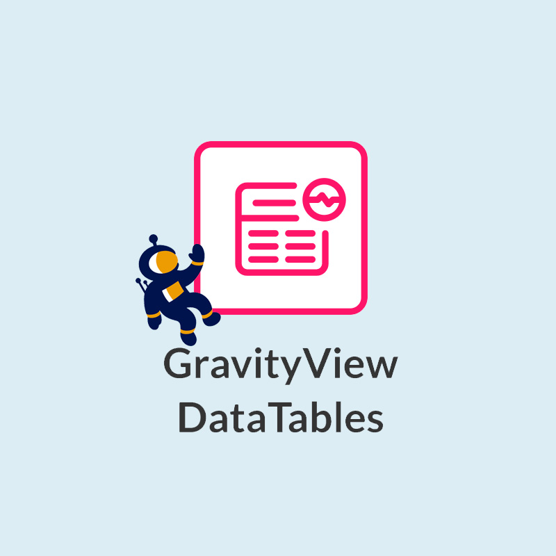 GravityView Datatables