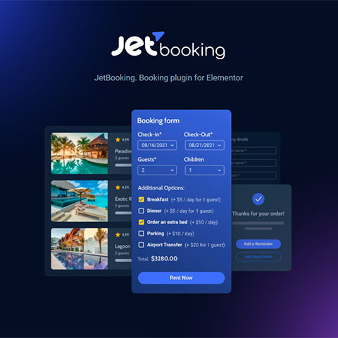 JetBooking for Elementor