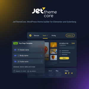 JetThemeCore for Elementor