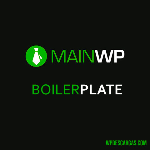 MainWP Boilerplate
