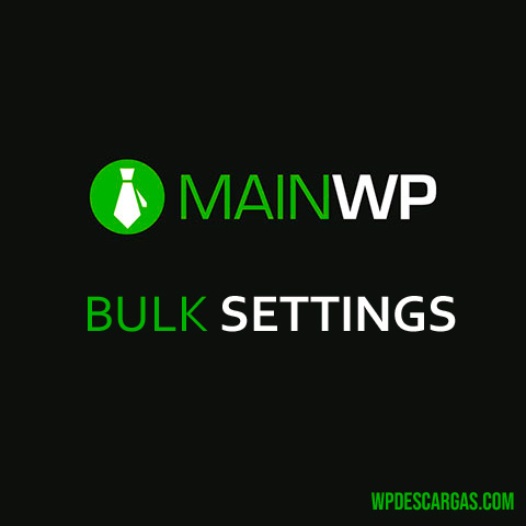 MainWP Bulk Settings Manager