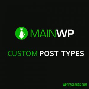 MainWP Custom Post Types