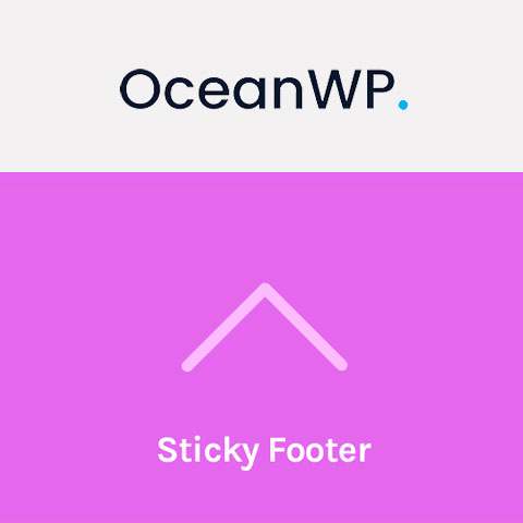 Ocean Sticky Footer