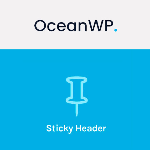 Ocean Sticky Header