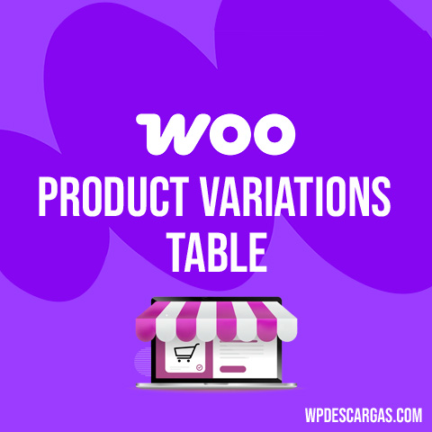 Product Variations Table for WooCommerce