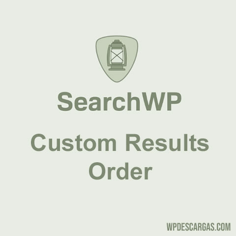 SearchWP Custom Results Order