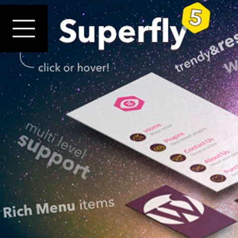 Superfly Responsive WordPress Menu Plugin
