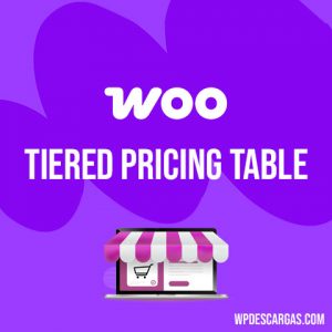 Tiered Pricing Table for WooCommerce