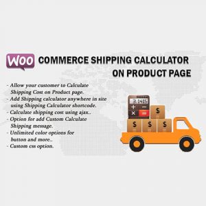 Woocommerce Shipping Cost Calculator On Product Page