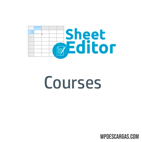 WP Sheet Editor Courses Premium