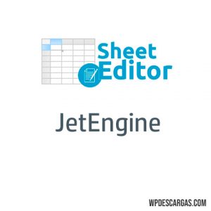 WP Sheet Editor JetEngine