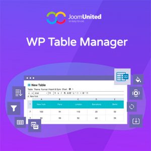 WP Table Manager
