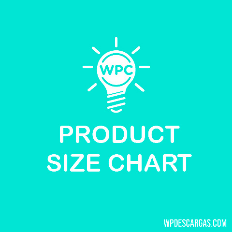 WPC Product Size Chart for WooCommerce Premium