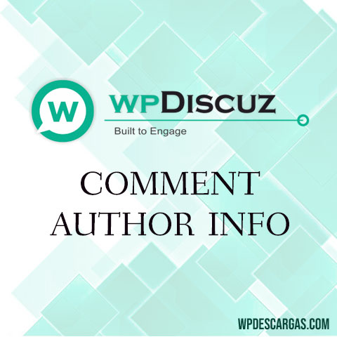 wpDiscuz Comment Author Info