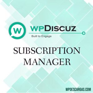 wpDiscuz Subscription Manager