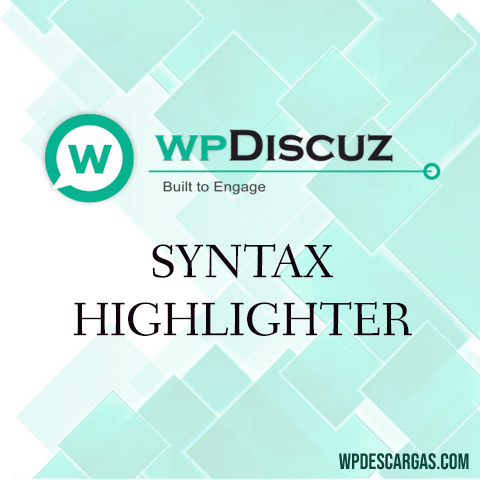 wpDiscuz Syntax Highlighter