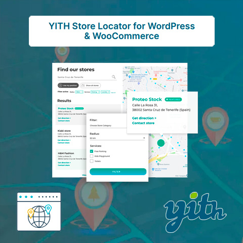 YITH Store Locator for WordPress & WooCommerce Premium