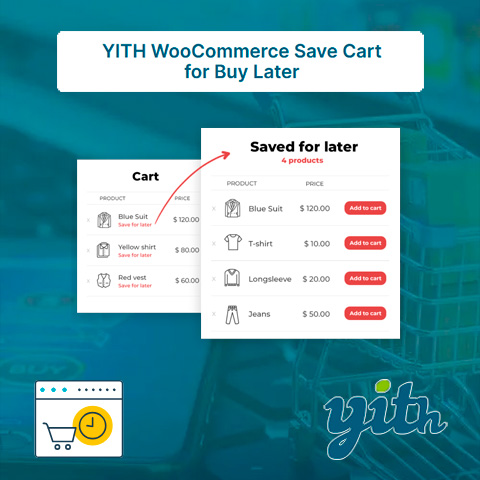 YITH WooCommerce Save Cart for Buy Later Premium